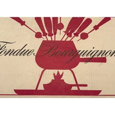 VTG Fondue Bourguignonne Complete Set Spring Switzerland