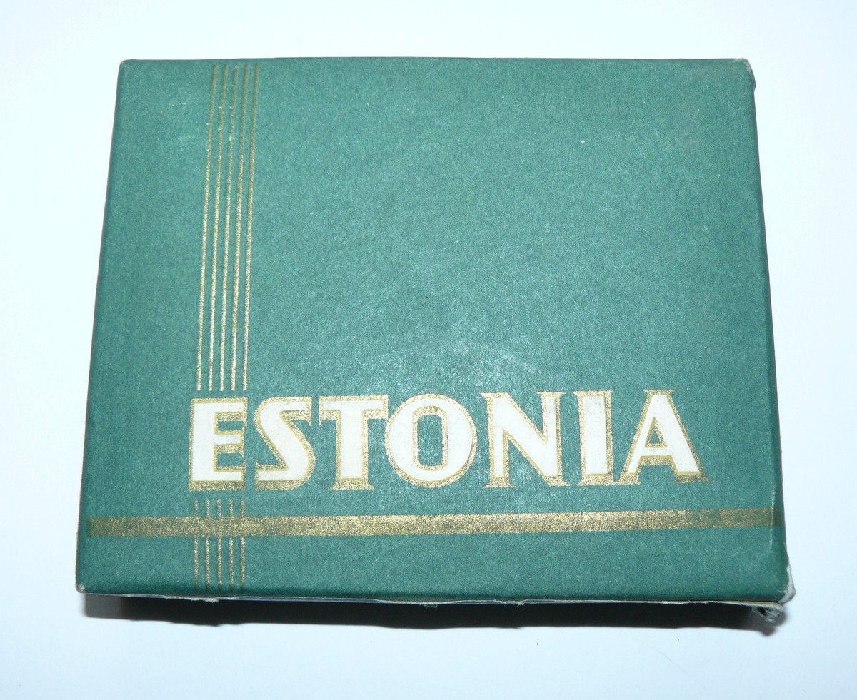 1948 USSR Cigarette Box ESTONIA Tallinn Factory LEEK