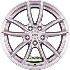 4x Rial X12X polar-silber 9x20 ET33 - LK5/112 ML66.5 Felge Alu
