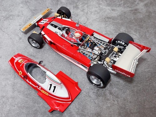 1/18 Exoto Ferrari 312T Italian GP Winner Clay Regazzoni 1975 #11 Red From Japan - Picture 4 of 6