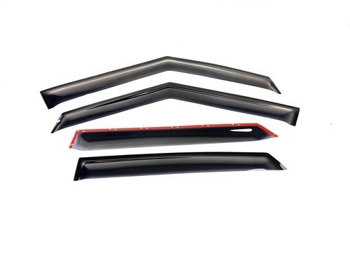 4 Pcs Front Rear Window Visor Vent Rain Wind Guard Shade For 20-25 Hyundai Venue - Picture 5 of 6