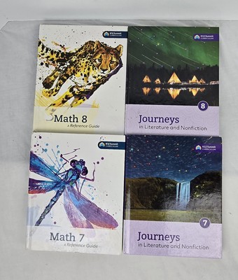 Math & Journeys 7 & 8: A Reference Guide  K12 Summit Curriculum Hardcover 2016