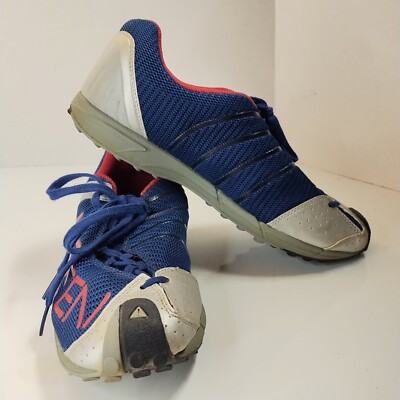 KEEN Trail Hiking Running Shoes Sneakers A86 TR, Blue / Red  display picture 3