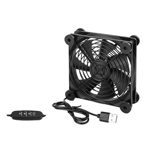 120mm USB Cooling Fan with Switches for Home Office Electronic Device - Afbeelding 10 van 14