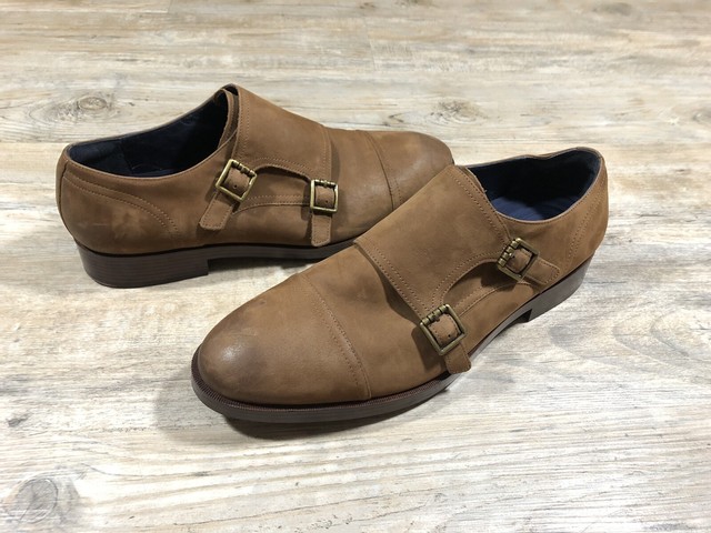 cole haan henry grand double monk strap