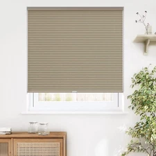 Lazblinds Cordless Cellular Shade 35”Wx48”L Light Filtering Taupe