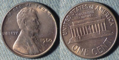  Lincoln Cent : 1960 Cent Small Date? IREC1278