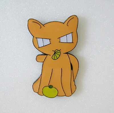 Fruits Basket Sohma KYO Neko Cat Eating Orange Anime Pin