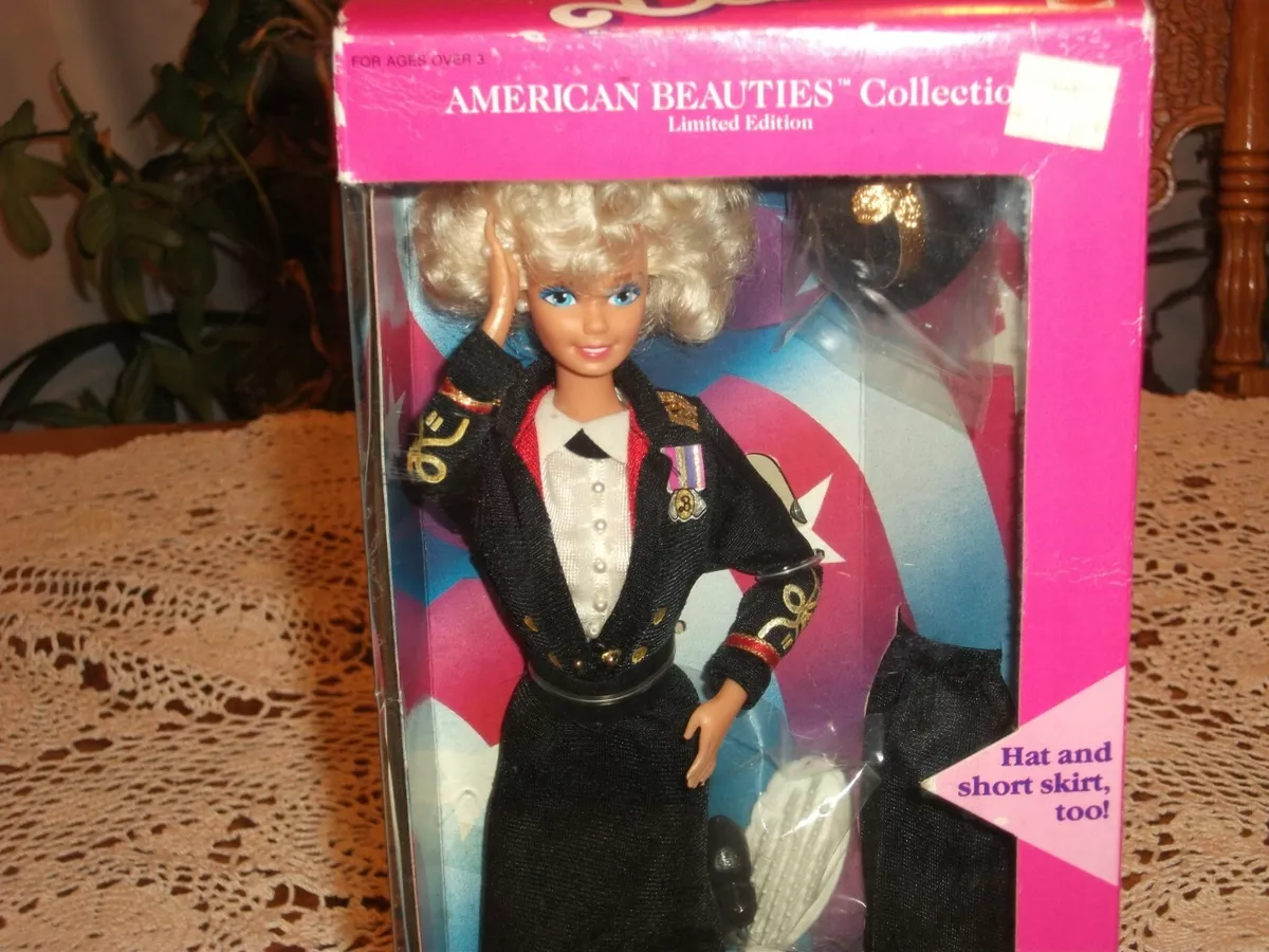 1989 Mattel Army Barbie American Beauties Collection Limited Edition