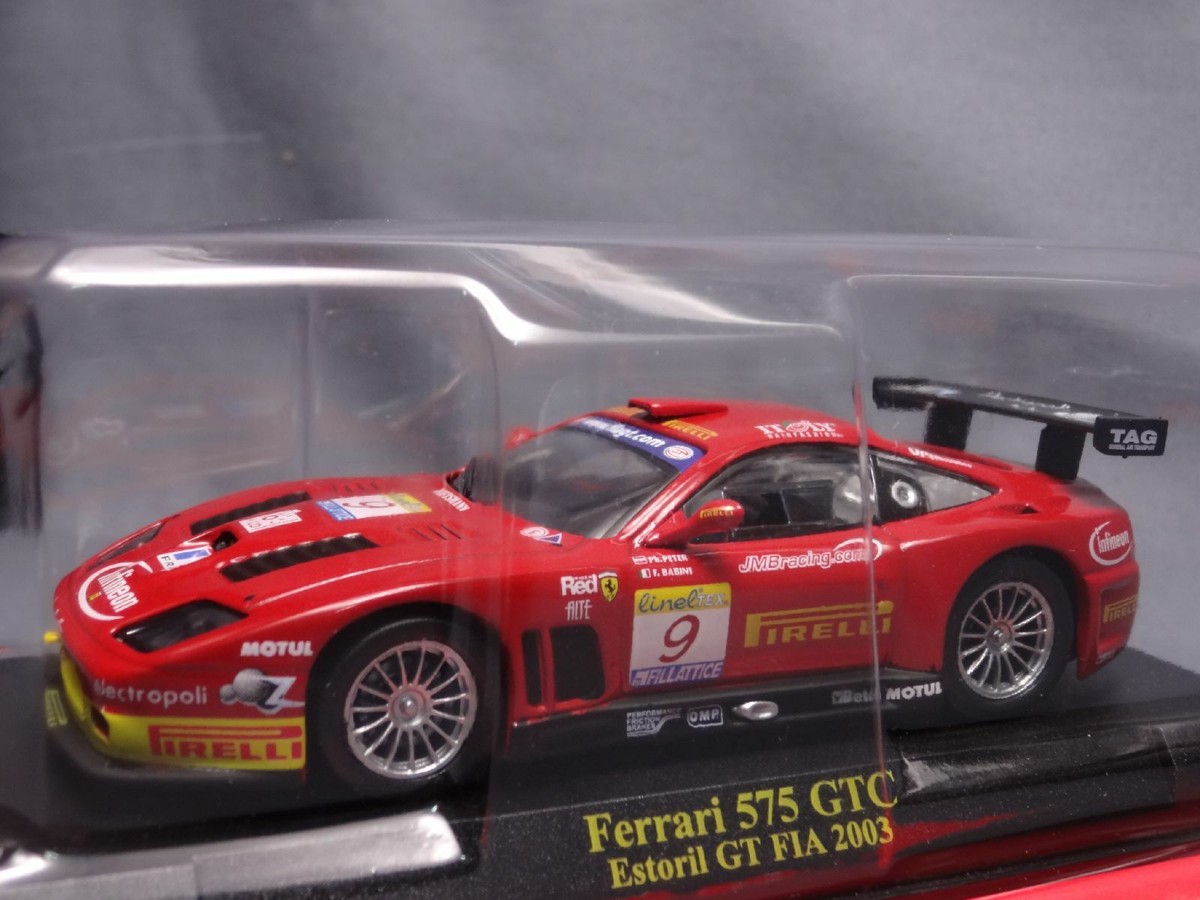 Ferrari Collection F1 575 GTC Estoril GT FIA 1/43 Scale Mini Car