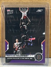 2022 TOPPS NOW Overtime Elite #33 NATHAN MISSIA-DIO ROOKIE Purple Parallel 15/25