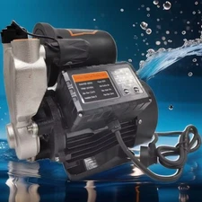 Self Priming Water Pressure Booster Pump Universal Use of Hot & Cold Water 220V