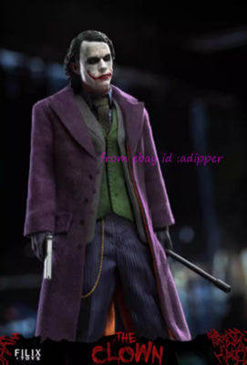 Filix Toys Fx-004 1/12 The Joker Full Set W/ 2 Heads 6'' New Year
