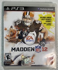 Madden NFL 12 (Sony PlayStation 3) PS3 Complete With Manual