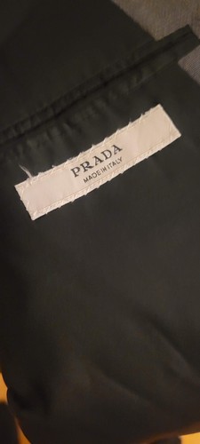 EUC Men's PRADA Gray Single-Breasted Wool/Silk Jacket/Blazer, Size: 52R - Picture 3 of 4