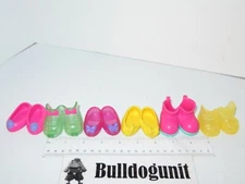 Lot 6 Minnie Mouse Bow-Tique Figure Shoe Parts Only Fashion Fisher Price