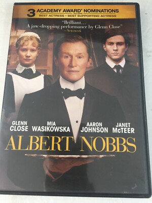 Albert Nobbs:  Glenn Close DVD Ships  Same Day With Tracking