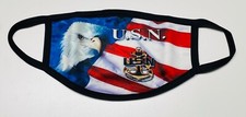 US NAVY Face Mask/Cover USA Made with Love. Free Shipping/Returns Get 1 Now