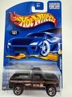 Hot Wheels Bywayman Black Chevy Silverado 1500 Pickup Collector No 187