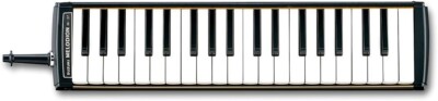 SUZUKI Keyboard Mundharmonika Melodion Alt 37 Tasten M-37C Metallabdeckung au...