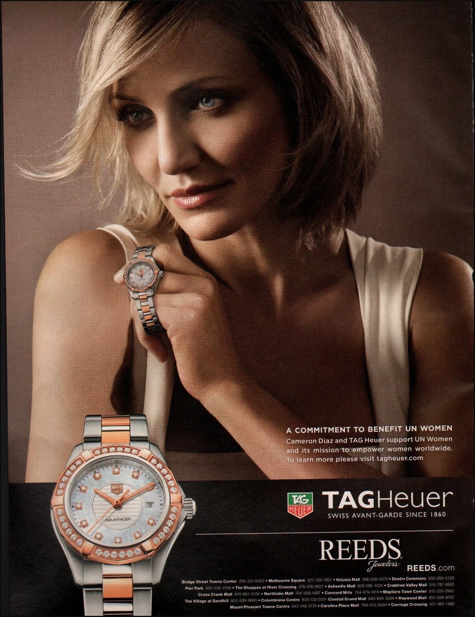 Cameron diaz top tag heuer
