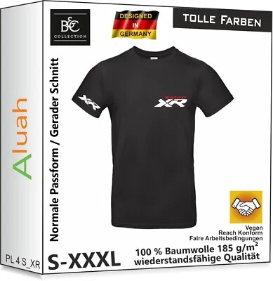B&C T-Shirt für S1000XR BMW Fans Motorrad 100% Baumwolle Shirt Biker