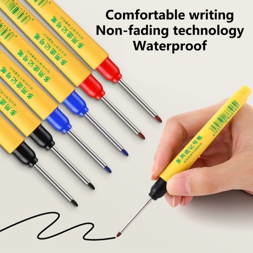 33mm Marker Pen Deep Reach Markers Long Nose Marker for Builders Construction - Picture 7 of 11