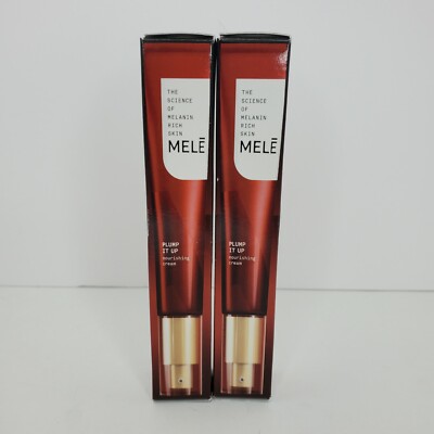 MELE Plump It Up Nourishing 2 Facial Creams for Melanin Rich Skin  1.35 fl oz