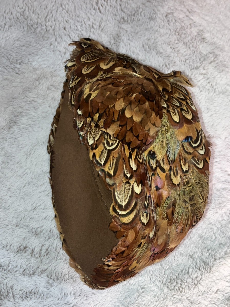Antique Pheasant Peacock Feathered Hat Deborah Exclusive Antique Pheasant Peacock Feathered Hat Deborah Exclusive | eBay main image 2