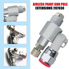 287030 Airless Paint Gun Swivel Joint Pole Extensions Clean Shot Shut-Off Valve