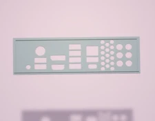 MSI Pro Z690-A, I/O Shield, 3D Printed, IO Backplate