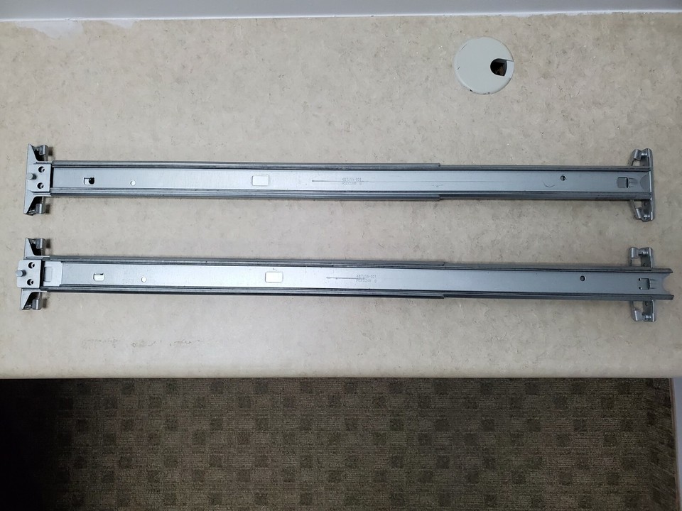 1u Server Rack Rail FOXCONN B 487259-001 | eBay