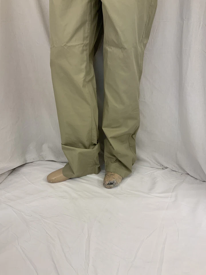 Pantalones Michael Kors 34x34 Tostado 100% Algodón Forrado Bolsillo Frente Plano YGI Q1-193 Foto 4 de 4