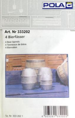 Pola 333202 Spur G -- vier Bierfässer NEU und OVP