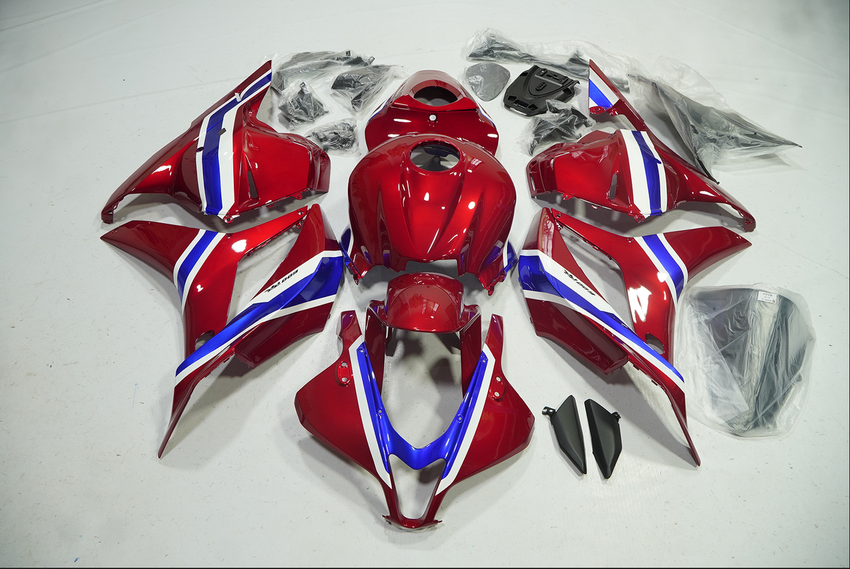 新品未使用 CBR600RR PC37後期アンダーカウル キャンディレッド Candy Red Fairing Kit for Honda CBR600RR 2009-2012 10 11 ABS