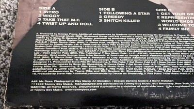 G-RAP / The Dayton Family ジャケ付きLP 【公式通販】