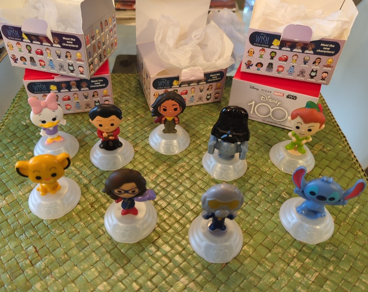 McDonald's Disney 100 Years Anniversary Happy Meal Toys Lot