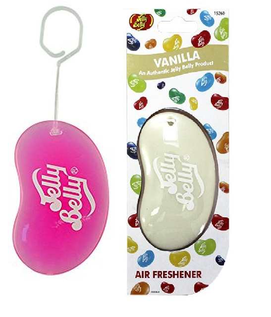 Jelly Belly Bean Bubblegum + Vanilla 3D Car Home Air Freshener