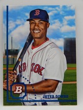 2022 Bowman Heritage Baseball Image Swap Variation Prospect Boston - JETER DOWNS