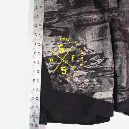 Reebok Men's Training DT Glitch One S Shorts Gray Men's Size XS - Picture 12 of 12