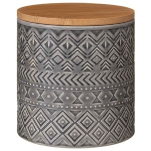 ochre tea coffee sugar canisters