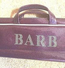 RHINESTONE LETTERING ADD YOUR NAME TO YOUR BATON TWIRLING CASE , DANCE, SKATERS