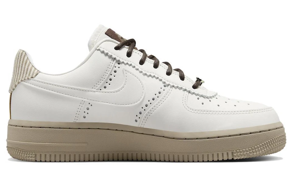 Nivel SS/Nuevo - Nike Air Force 1 Low Brogue - FV3700-112 Mujer Tallas Foto 3 de 4