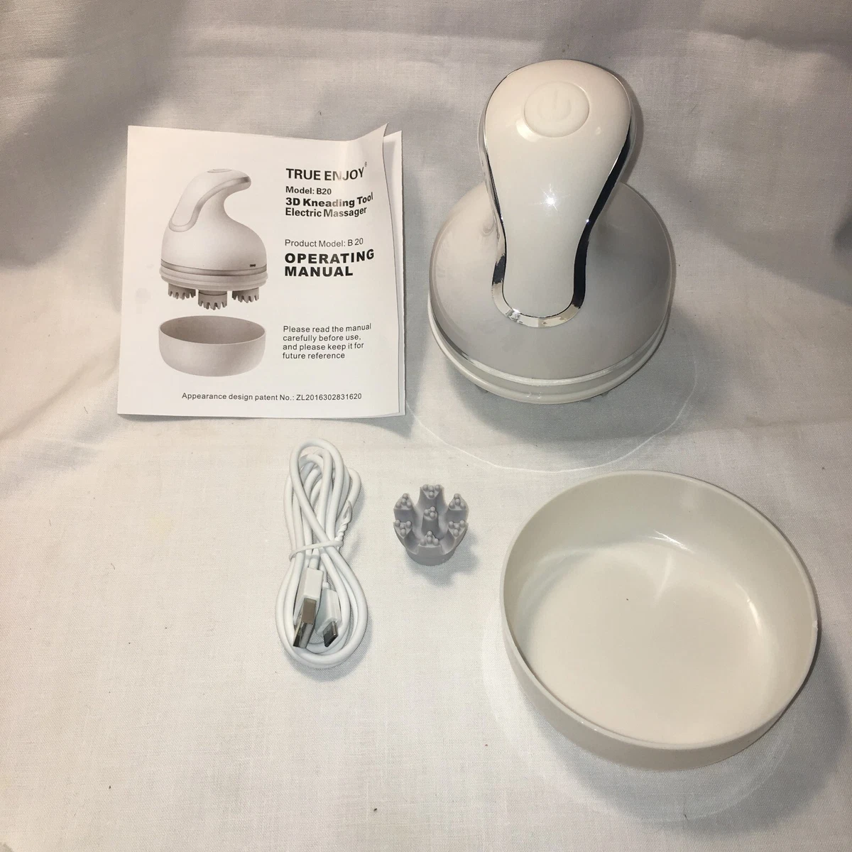 TRUE ENJOY 3D KNEADING TOOL ELECTRIC MASSAGER eBay