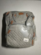 Goodmum Grey  Brown Diaper Bag - Brand New In The Packaging 