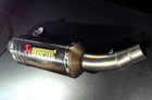 AKRAPOVIC Titanium Pipe Carbon Silencer for Triumph Daytona 675 2014-