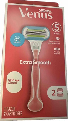 Gillette Venus Extra Smooth 1 Razor 2 Cartridges