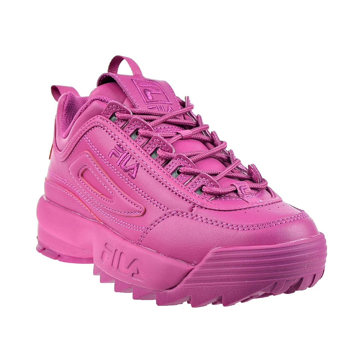 Fila Disruptor II Premium Womens Shoes Festival Fuchsia 5xm01763