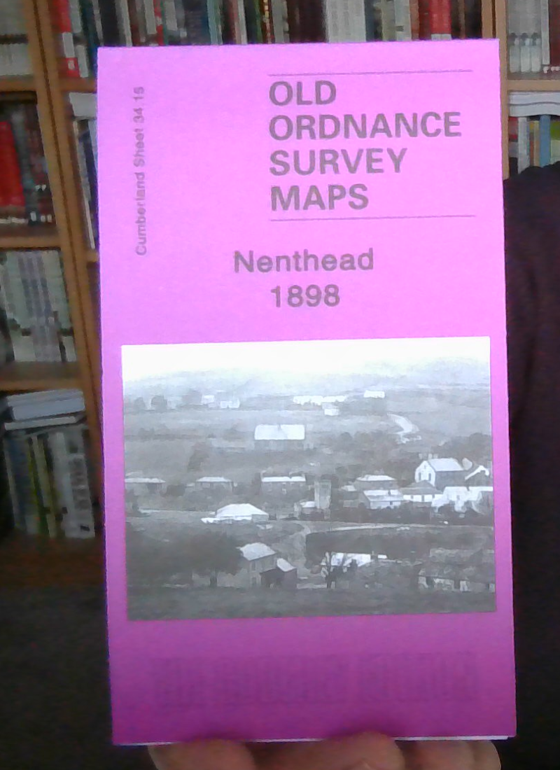 MAP OF Nenthead 1898: Cumberland Sheet 34.15 by Alan Godfrey NEW 9781847840578