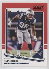 2018 Score Red Trey Flowers #216 03wd